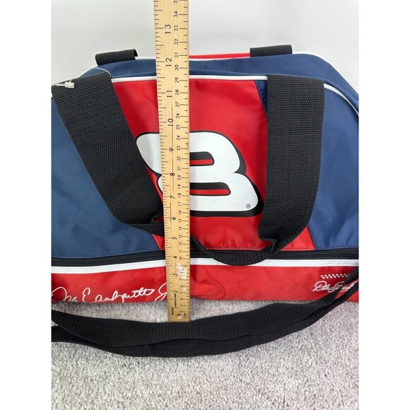 Dale Earnhardt Jr. Red & Blue Nascar Duffel Bag With Number 8 Logo - Picture 5 of 16